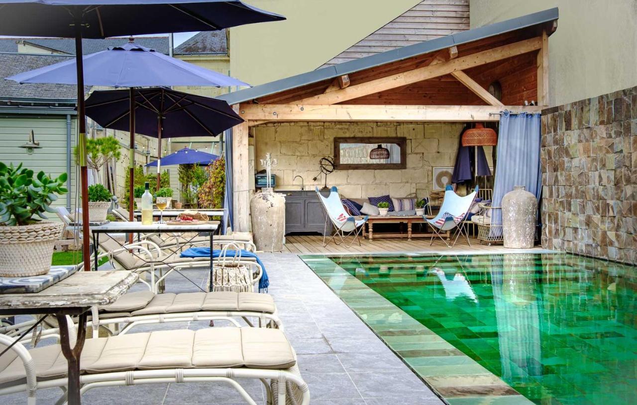 La Marine De Loire Hotel & Spa มองต์โซโร ภายนอก รูปภาพ